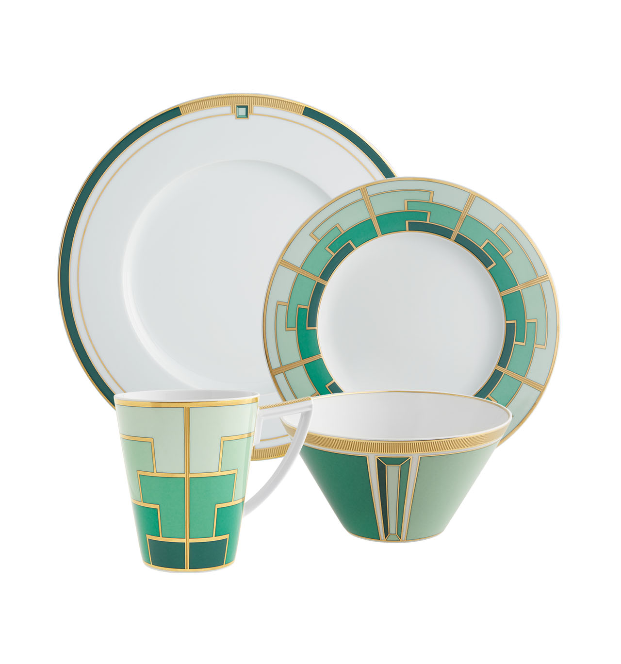 Vista Alegre Emerald Dinnerware Gracious Style