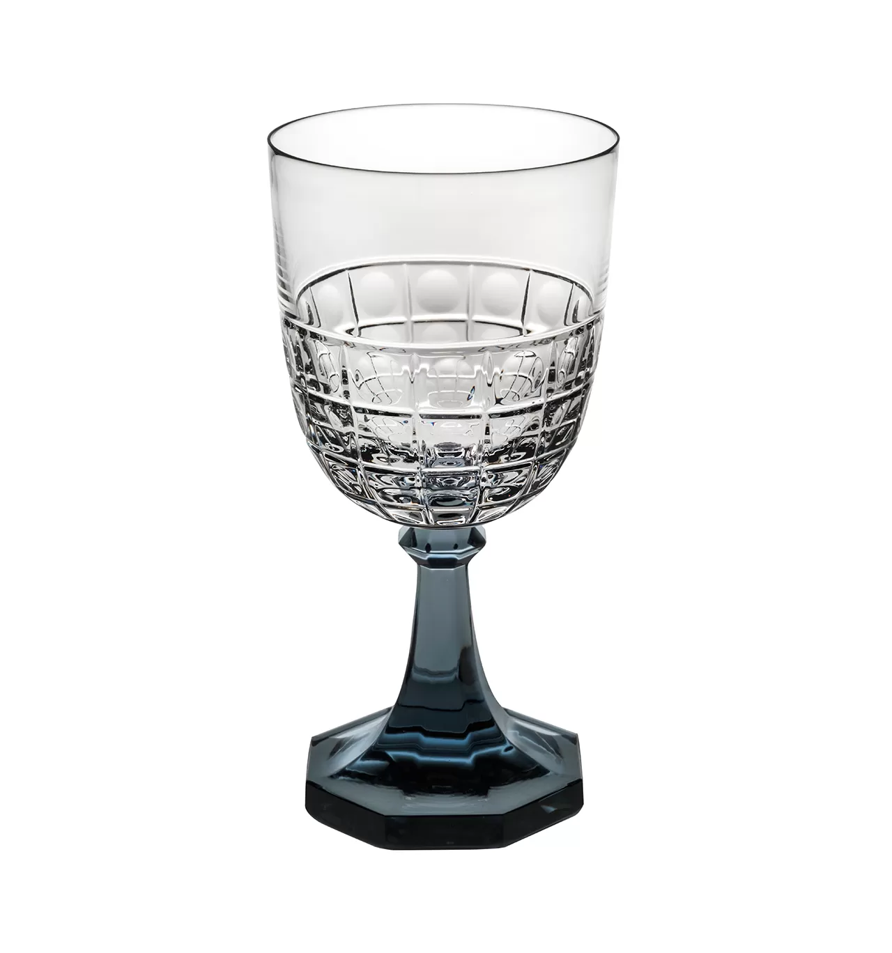 Vista Alegre Bicos - Frosted Goblet, Set of 4