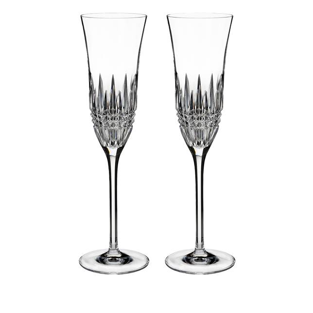 Waterford Crystal Winter Wonders Champagne Flutes, Set of 6