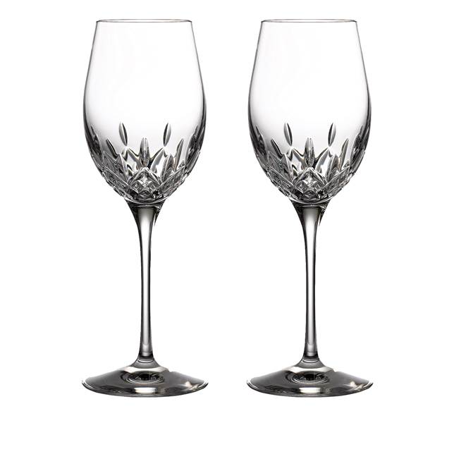 Waterford Crystal Aran White Wine Glasses, Set of 2