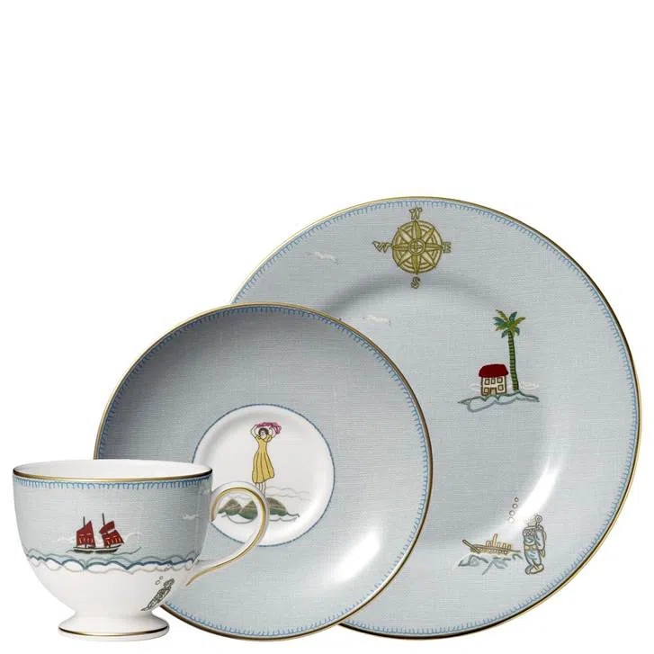 Wedgwood ARRIS Accent Espresso Cup and Saucer (Set of 4)