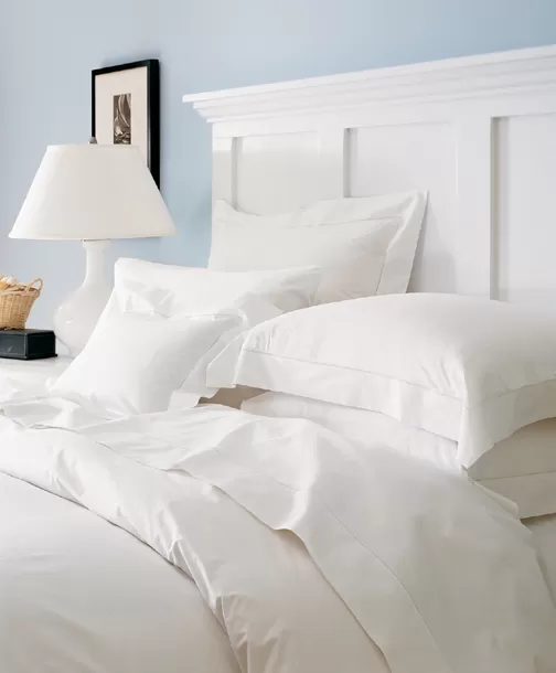 Analisa Duvet Cover, Luxury Percale Duvet Covers