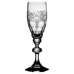 Florence Amethyst Champagne Flute
