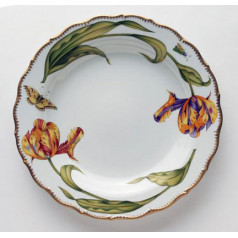 Old Master Tulips Large Rd Platter 12.75 in Rd