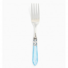 Aladdin Antique Light Blue Serving Fork 9.5"L
