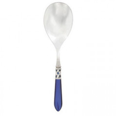 Aladdin Antique Blue Serving Spoon 10.25"L