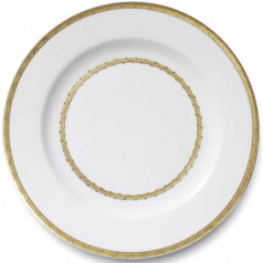 Vannerie Gold Dinner Plate 10.25 in Rd - Gold