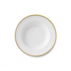 Double Filet Gold Soup Plate 8.5 in Rd