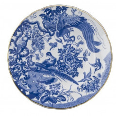 Aves Blue Cream Soup Saucer (6.75in/16.5cm)