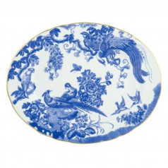 Aves Blue Oval Dish S/S (34.5 cm/13.5 in)