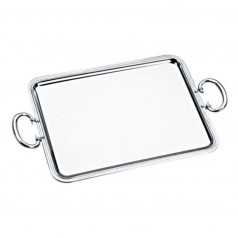 Albi Tray With Handles 43x31 Cm Silverplated