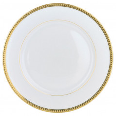 Malmaison Dessert Plate Porcelain Gold