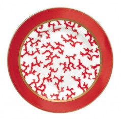 Cristobal Red Bread & Butter Plate Round 6.3 in.