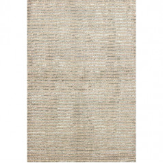 Cut Stripe Ocean Hand Knotted Viscose/Wool Rug 5' x 8' - Hand Knotted