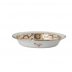 Derby Panel Red Open Vegetable Dish (24.5 cm/9.5 in)
