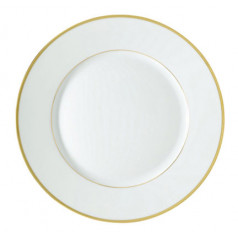 Fontainebleau Gold Breakfast Coupe Plate Deep Round 6.7 in.