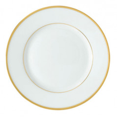 Fontainebleau Gold Salad Cake Plate Round 7.7 in.