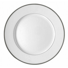Fontainebleau Platinum (Filet Marli) Buffet Plate Round 12.2 in.