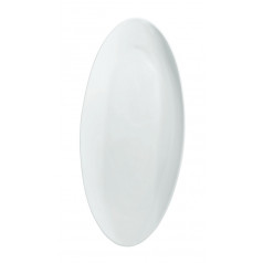 Hommage Oval Flat Plate Even 14.2x6.5 in.