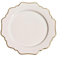Simply Anna Antique Dinner Plate 10.5 in Rd