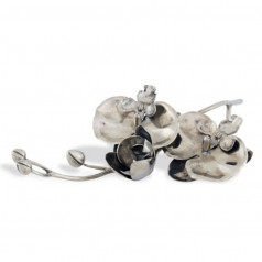 Tropical Tales Pewter Orchid Napkin Ring