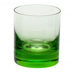 Whisky Set /I Tumbler For Whisky Ocean Green Lead-Free Crystal, Plain 370 ml