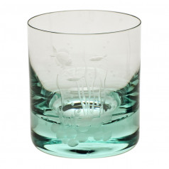 Whisky Set /I Tumbler Whisky Beryl Lead-Free Crystal, Engraving The Sea Life No. 1 370 ml