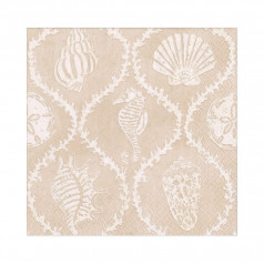 Seychelles Sand Luncheon Napkins, 20 per package