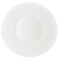 Checks Long Cake Serving Plate 14.5669x6.3 in.