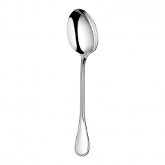 Perles Serving Spoon Silverplated