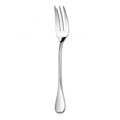 Perles Sterling Silver Serving Fork, Large