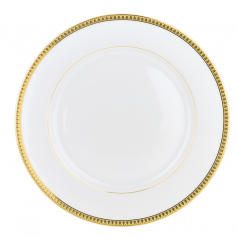 Malmaison Dinner Plate Porcelain Gold