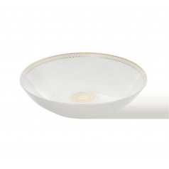 Malmaison Impériale Soup Cereal Bowl Gold Porcelain