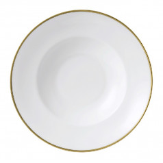 Accentuate Gold Rimmed Bowl (27 cm/10.5 in & 31 cl/11oz)