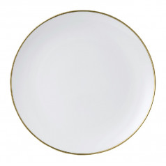 Accentuate Gold 34cm Coupe Plate