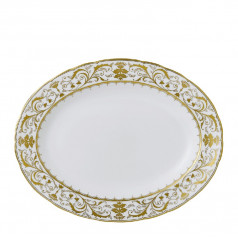 Darley Abbey White Oval Dish S/S (34.5 cm/13.5 in)