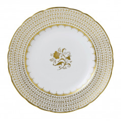 Darley Abbey White Accent Plate (21cm)