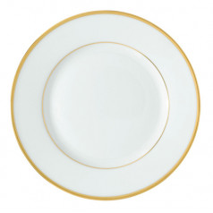 Fontainebleau Gold (Filet Marli) Salad Cake Plate Round 7.7 in.