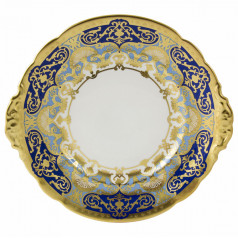 Heritage Cobalt & Dark Blue Bread & Butter Plate (24 cm/9.5 in) (Special Order)