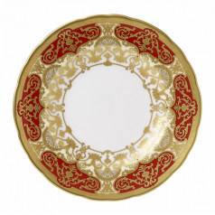 Heritage Red & Cream Bread & Butter Plate (9.75cm/25cm) (Special Order)