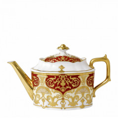 Heritage Red & Cream Teapot L/S (165 cl/58oz) (Special Order)