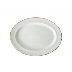 Darley Abbey Pure Gold Oval Dish L/S (41 cm/16 in)
