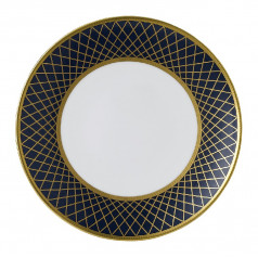 Majestic Navy Blue Coupe Plate (21cm/8in)