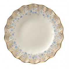 Royal Peony Blue Plate (10.5in/27cm)