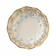 Royal Peony Blue Plate (6.25in/16cm)