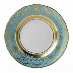 Regency Turquoise Plate (8.5in/21.65cm) (Special Order)