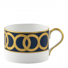 Riviera Dream Navy Blue Charnwood Tea Cup (22.5 cl/8oz)