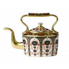 Old Imari Solid Gold Band Kettle Teapot L/S (Special Order)