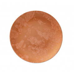 Crushed Velvet Copper Coupe Plate (16.5 cm/6.5 in)