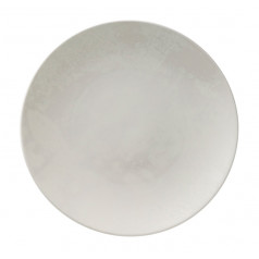 Crushed Velvet Pearl (No Gold) * Rimmed Bowl (27 cm/10.5 in & 31 cl/11oz)